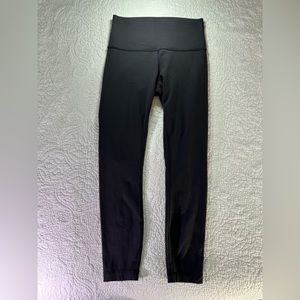Lululemon Wunder Under High-Rise Tight Pants | Black | Size 6 | 25"